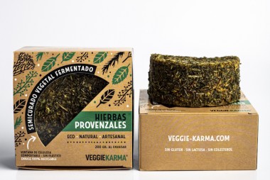 Veggie Karma Plantaardig alternatief voor kaas met Fijne Provençaalse Kruiden: Hierbas Provenzales