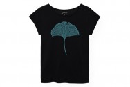 Päälä T-Shirt Ginkgo - Black