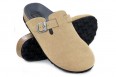 Vegetarian Shoes Moab Slipper Fake Suede - Sand