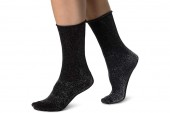 Swedish Stockings Sok Lisa - Black/Silver