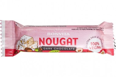 Bonvita Nougatbar Dark Chocolate