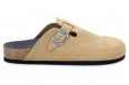 Vegetarian Shoes Moab Slipper Fake Suede - Sand