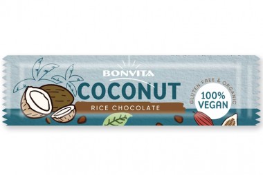 Bonvita Coconut Bar Rice Chocolate