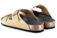 Vegetarian Shoes Two Strap Sandal Fake Suede - Sand